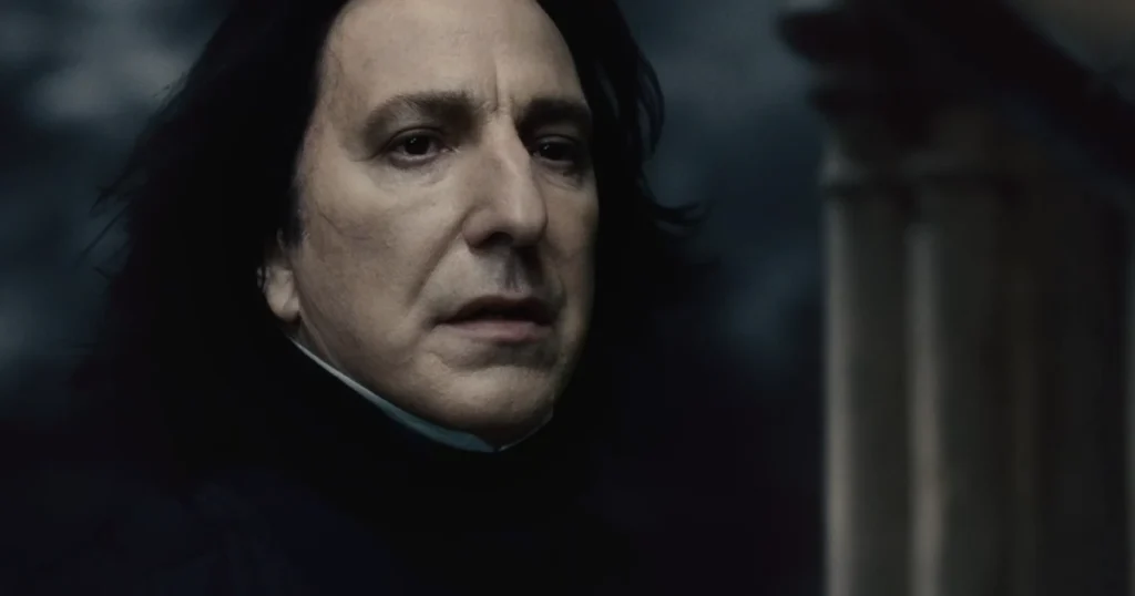 Alan Rickman as Severus Snape in Harry Potter and the Half Blood Prince