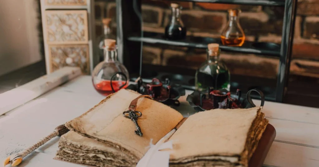 Potions book in Harry Potter